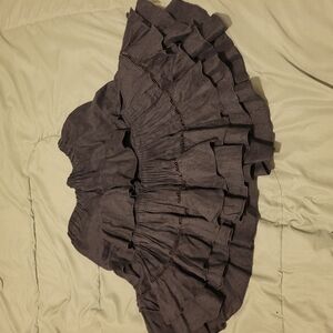 Isabel ETOILE Marant Women’s Ruffle Tiered Skirt — Black